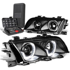 LED Turn Signal Projector Headlight Lamp for BMW E46 (1996–2003)