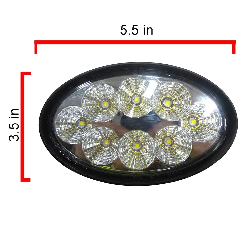 LED650 Oval Multi Angle 40W Light with Adjustable Mounting Bracket