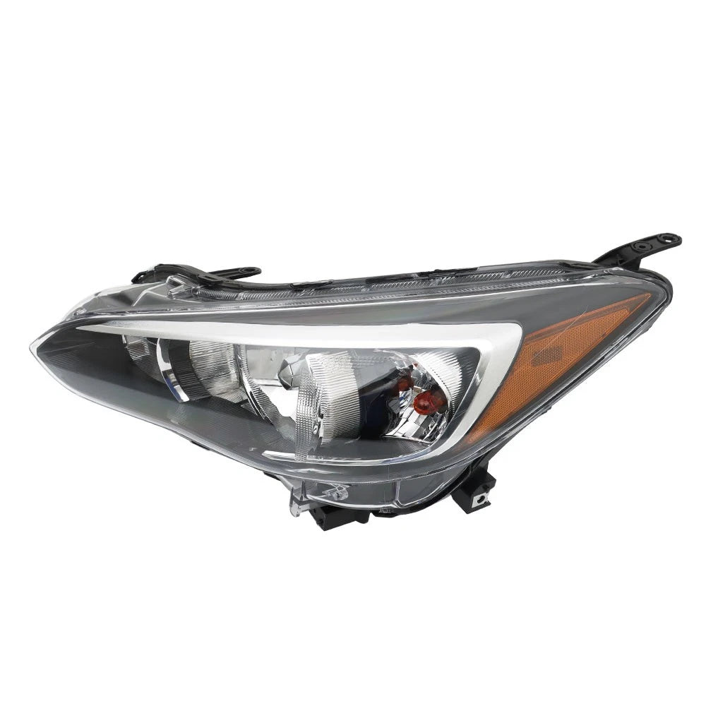 Set of 2 Headlight Assemblies for Subaru Impreza/Crosstrek (2017–2018) Chrome