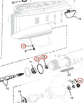 Lower Unit Seal Kit 3858303 for OMC Cobra SX (1994–Present)