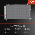A/C Condenser Parallel Flow with Receiver Drier & Bracket for Toyota RAV4 (2013-2018)