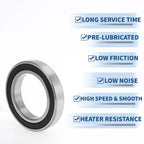 Deep Groove Ball Bearing 6018DDU for Scooter Skateboard Wheel (P0)