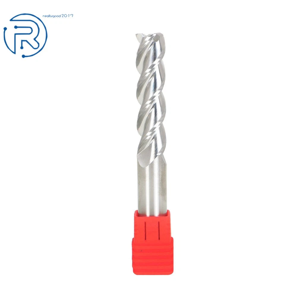 Carbide End Mill 1/2" 3 Flute Long Length 2" LOC 4" Overall Length