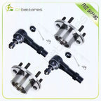 Front Wheel Hub and Bearing Outer Tie Rod Ends Kit for Dodge Dakota (1997–1999)