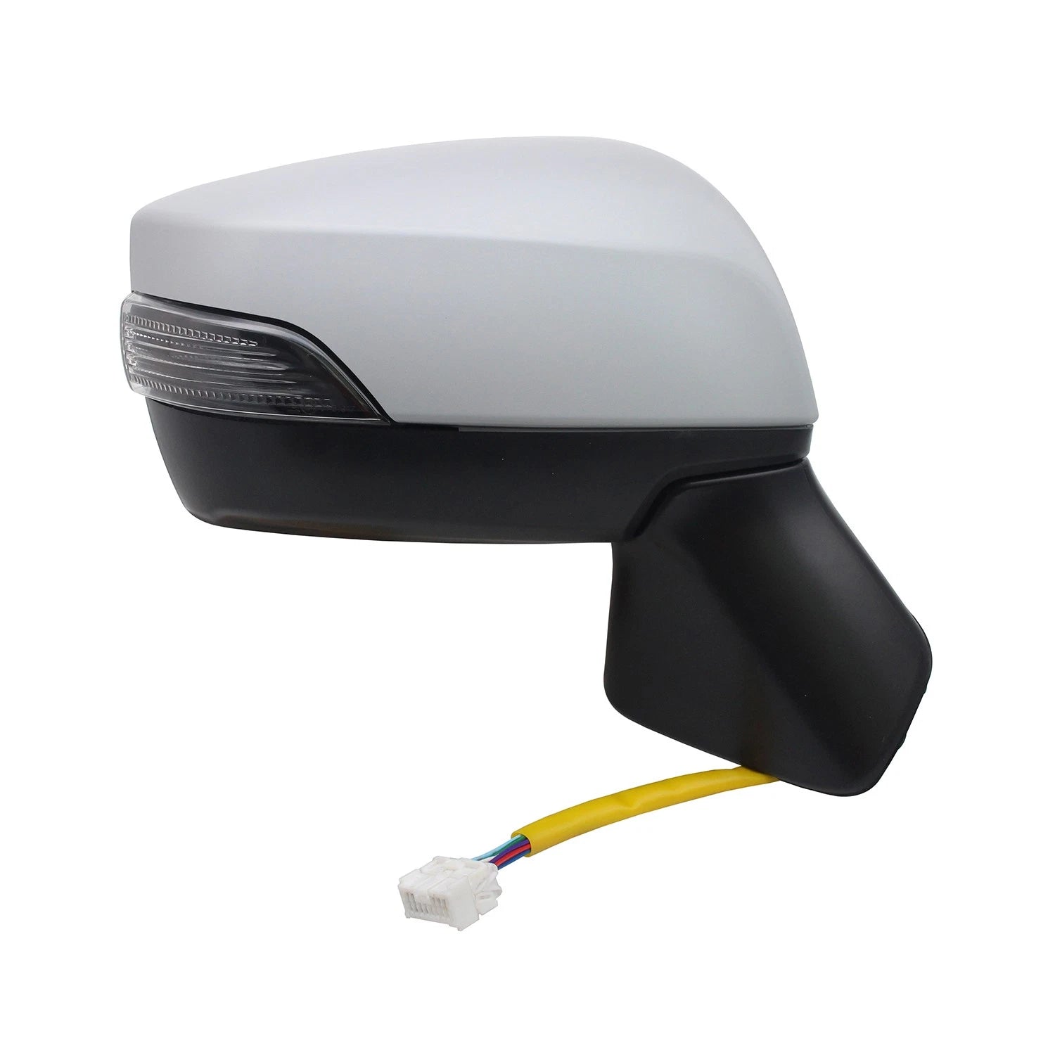 Replacement Ready to Paint Passenger Side Door Mirror w/Turn Signal