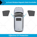 2X Front Window Magnetic Mesh Sunshades for Kia Sportage (2021–2024)