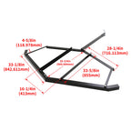 72" Tow Behind Drag Harrow for Driveway Maintenance