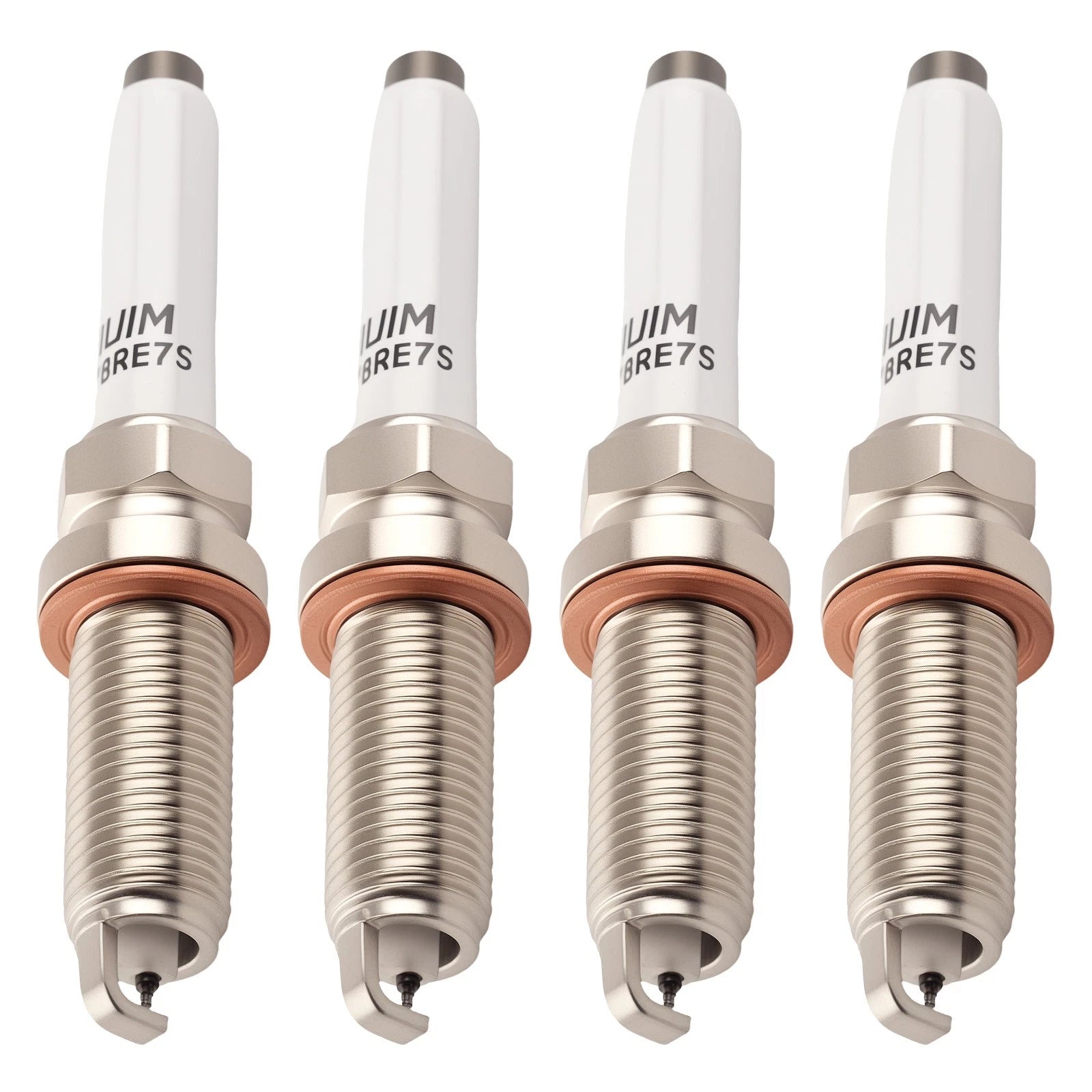 Set of 4 Platinum Spark Plugs for Mercedes-Benz SLC300 (2017–2020)