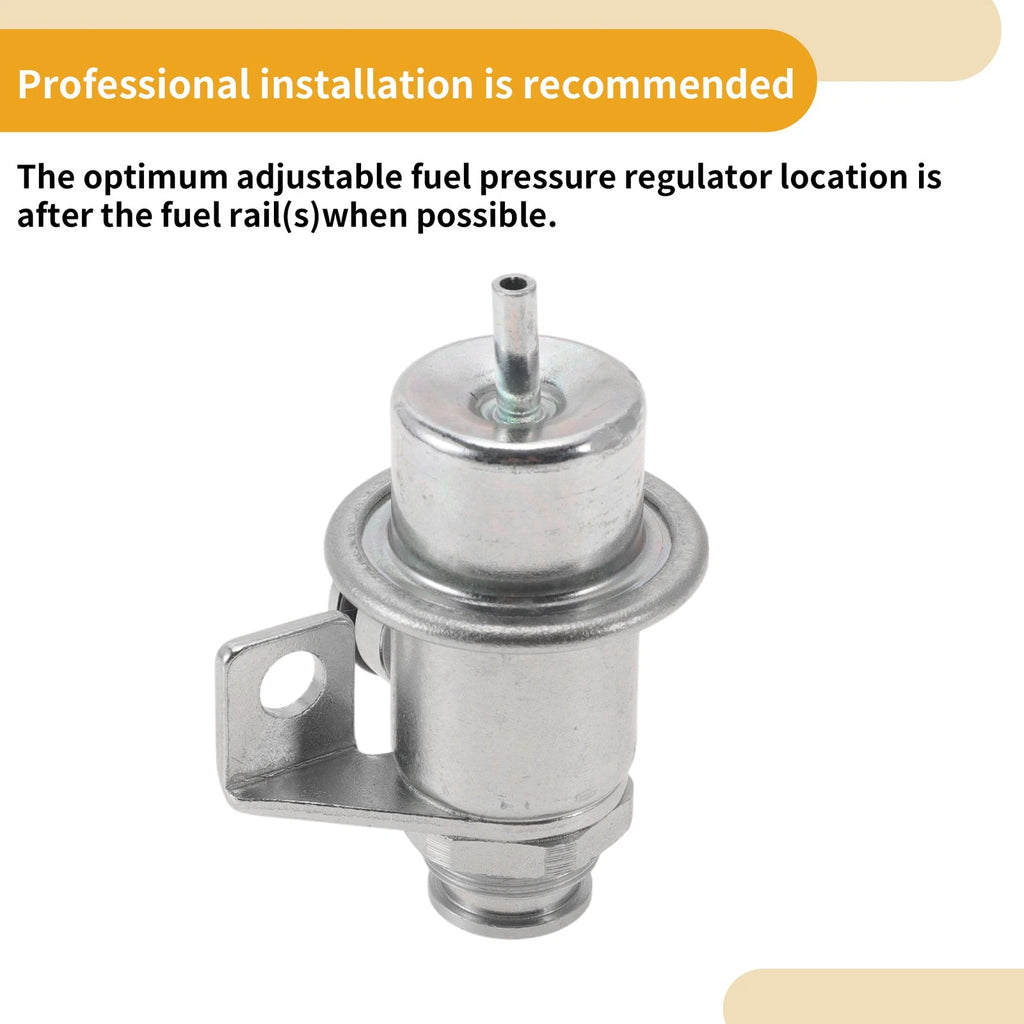 Fuel Pressure Regulator for Chevrolet Cavalier (2003–2004) No.PR286 Metal 20-70 Psi