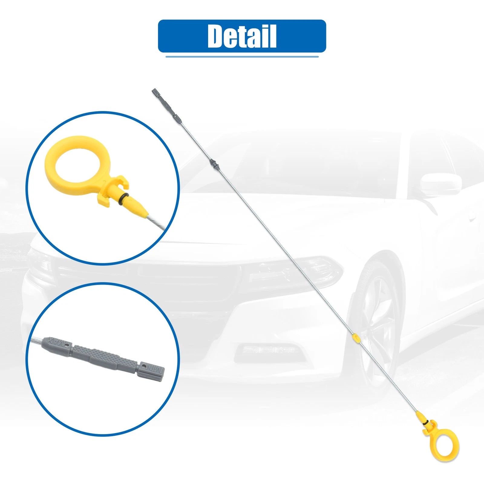Engine Oil Dipstick for Audi A4 2.0L A/T Quattro Avant (2002–2008) No. 06D115611B