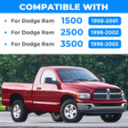 Dash Bezel & Dashboard Cover Overlay for Dodge Ram 1500/2500/3500 (1998–2002)