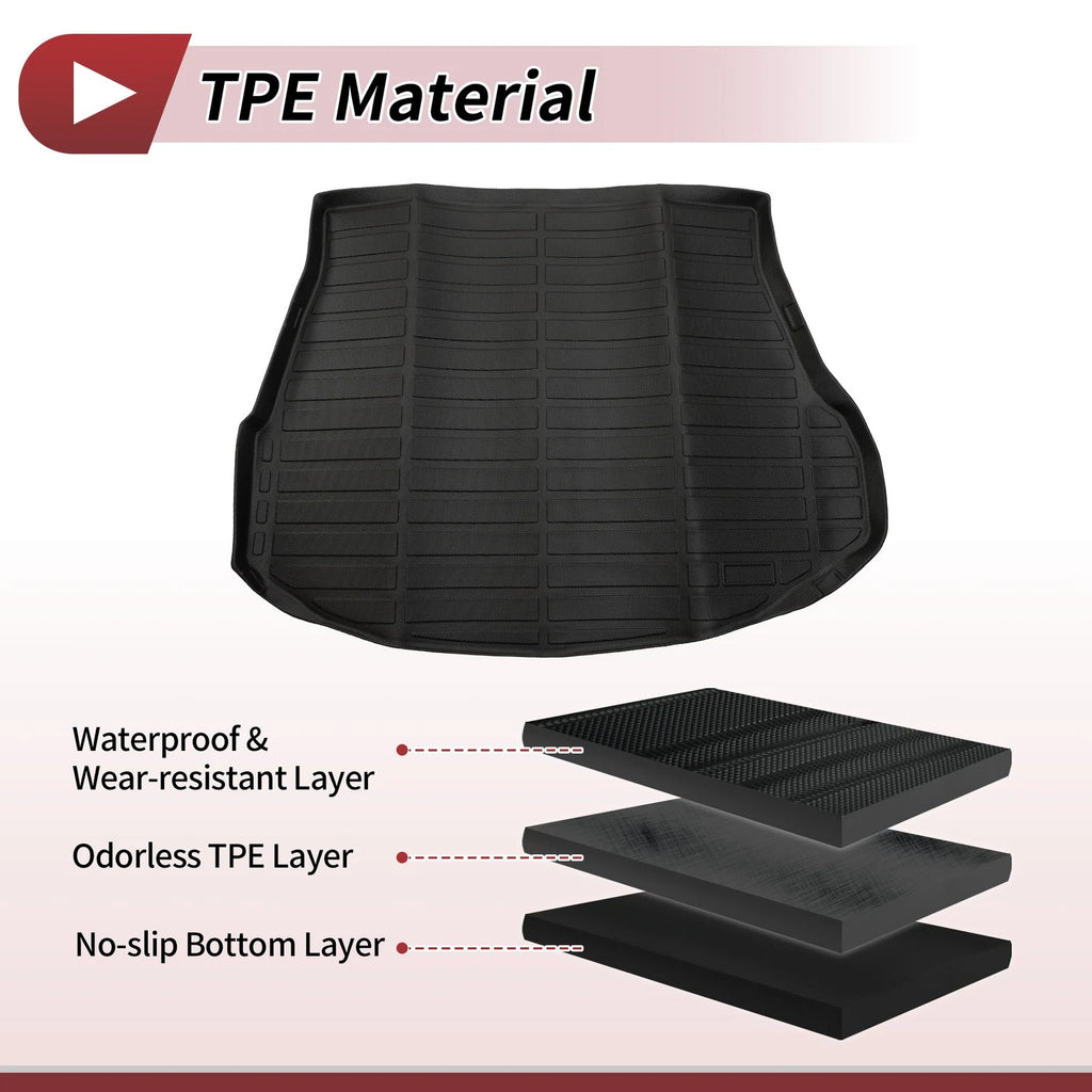 Trunk Mat for Lexus NX250 NX350 NX350h NX450h+ (2022–2025) TPE Cargo Liner