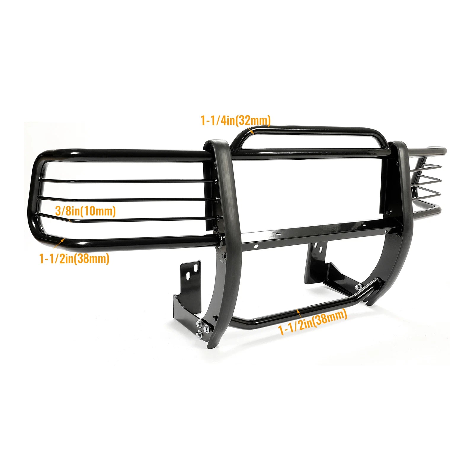 Steel Front Bumper Brush Guard for Chevrolet S10 Blazer/Sonoma (1998–2004)