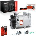 A/C Compressor with Clutch for Subaru Impreza (2002–2007) Saab 9-2X (2005–2006)
