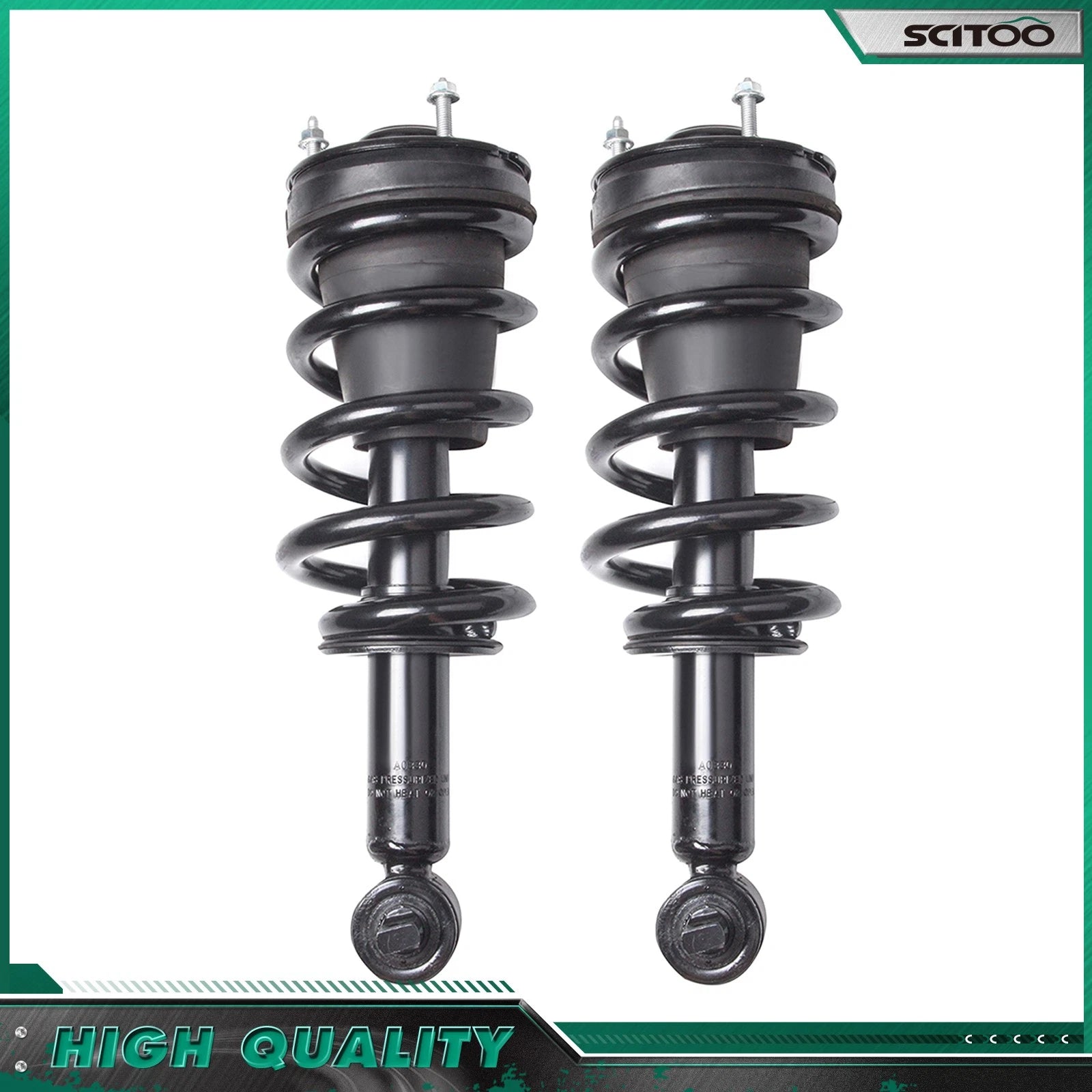 Front Complete Struts w/ Spring for GMC Yukon Chevrolet Tahoe (2007–2014)