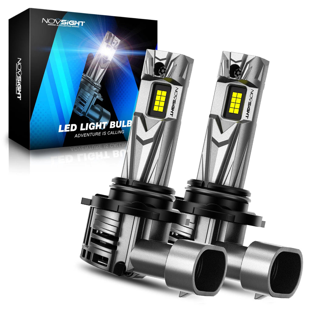 2X HB3 9005 LED Headlight Bulbs for NOVSIGHT (2011–2018) 18000LM 6500K 70W