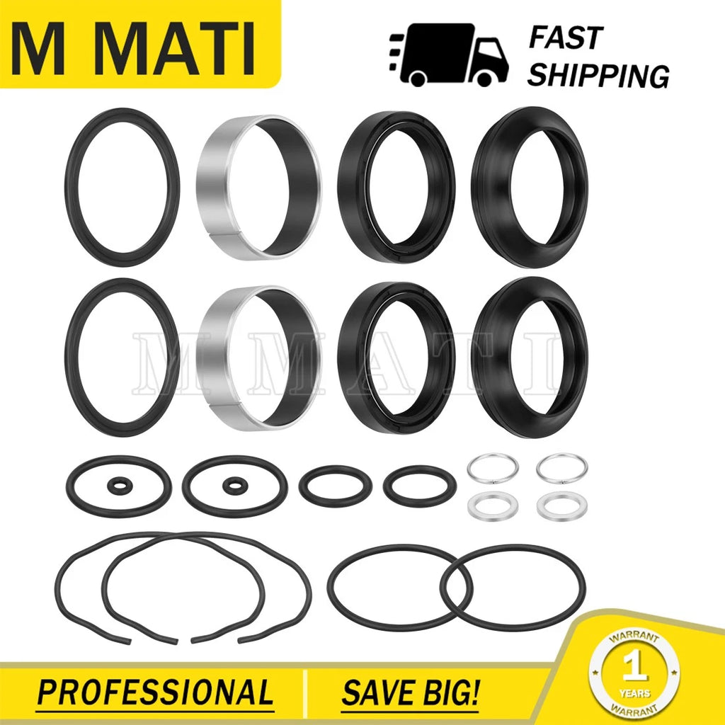 Front Fork Damper Bushing Dust Oil Seal Kit for Suzuki GSXR600 GSXR750 (2004–2005)