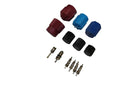A/C System Valve Core and Cap Kit for Mazda RX7 (1979–1991, 1993) SJ438TN