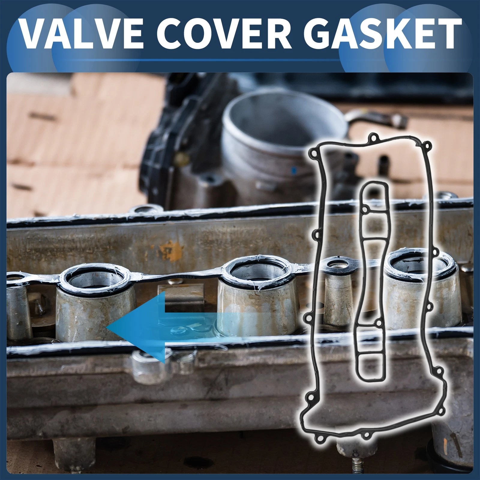 Valve Cover Gasket Set for Mazda 3 (2007–2013) L4 2.3L VS50562