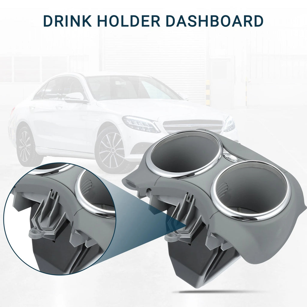 Cup Holder for Mercedes-Benz CLS500 (2006) No.A21968004147G50 Gray