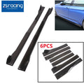 90IN Side Skirt Extension for Universal Car Body Kit Lip Splitters