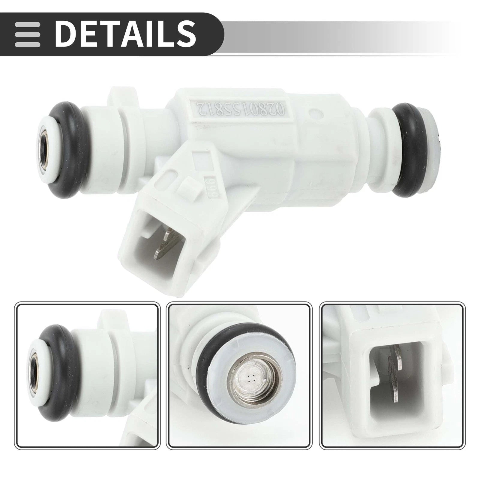 Fuel Injector No. 0309060311 for Volkswagen Gol G2 Hatchback (1996–2001)