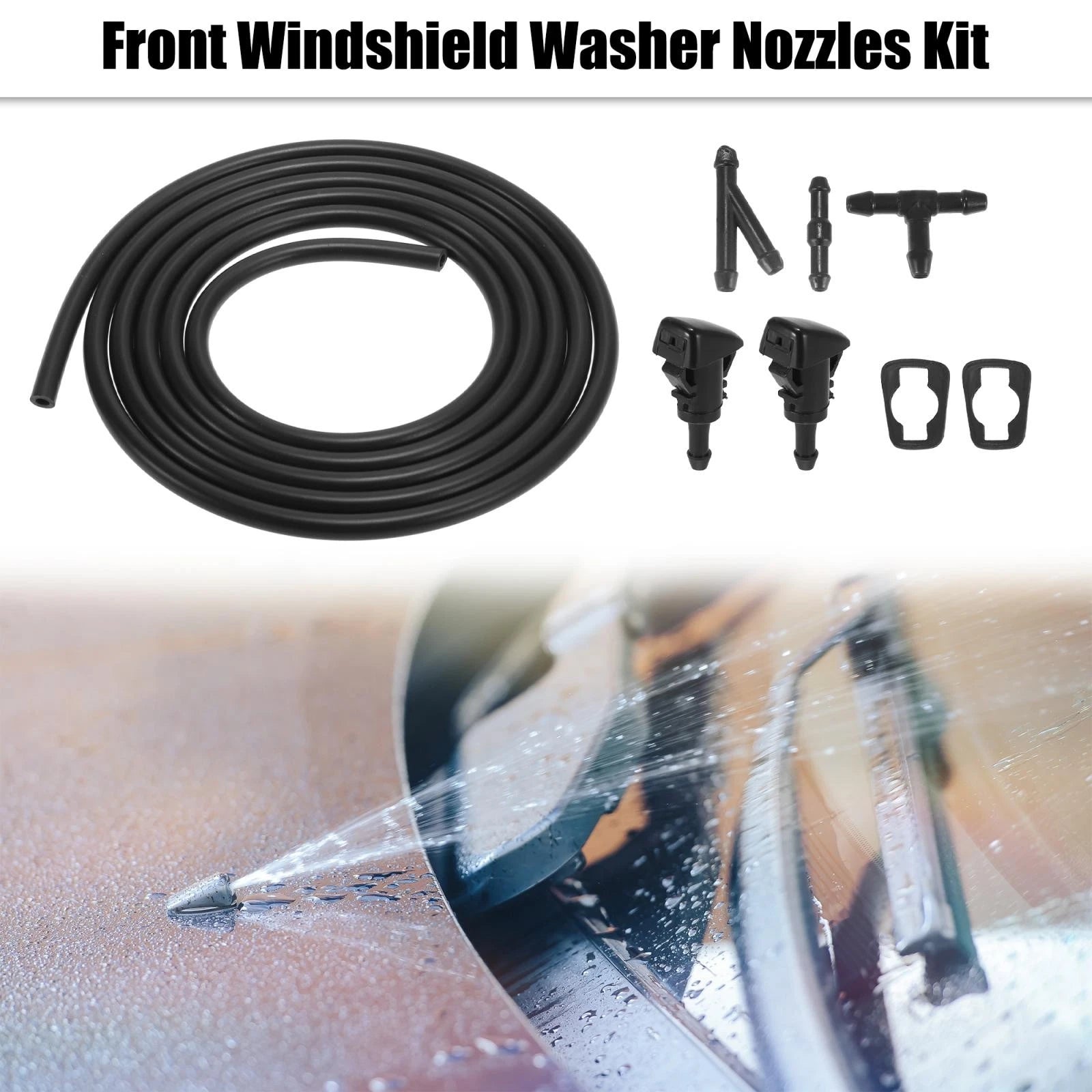 Front Windshield Washer Nozzles Kit for Jeep Grand Cherokee (2005–2010) 5116079AA