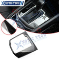 Black Titanium Inner Gear Shift Box Overlay Panel Cover for Mazda CX-5 (2017–2025)