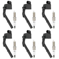 Set of 6 Ignition Coils for Mercedes-Benz C300 E350 (2012–2014)