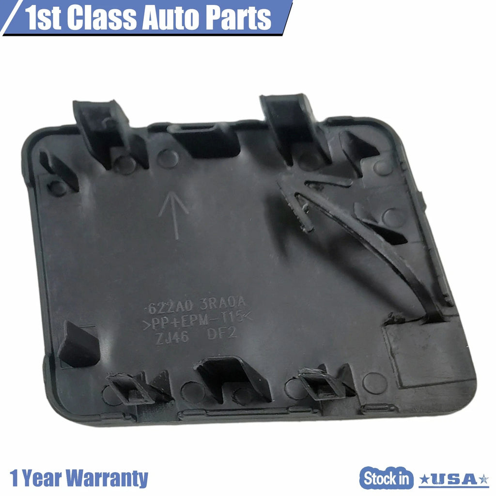 Tow Hook Cover for Nissan Sentra (2013–2015) Unpainted Front Bumper