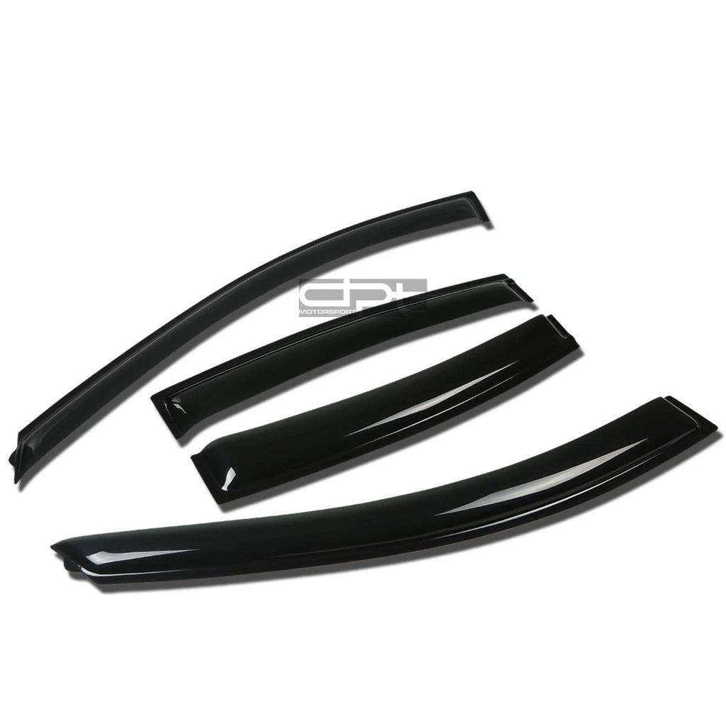 Smoke Window Visor/Wind Deflector Vent Rain Guard Kit for Chevy Cruze (2011–2013)