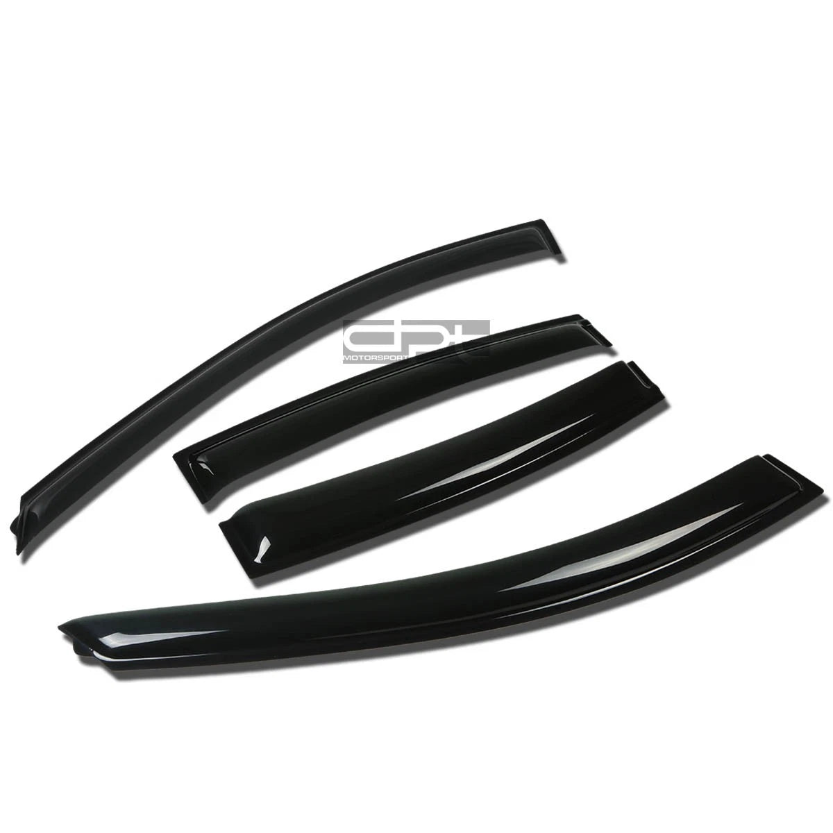 Smoke Window Visor/Wind Deflector Vent Rain Guard Kit for Chevy Cruze (2011–2013)