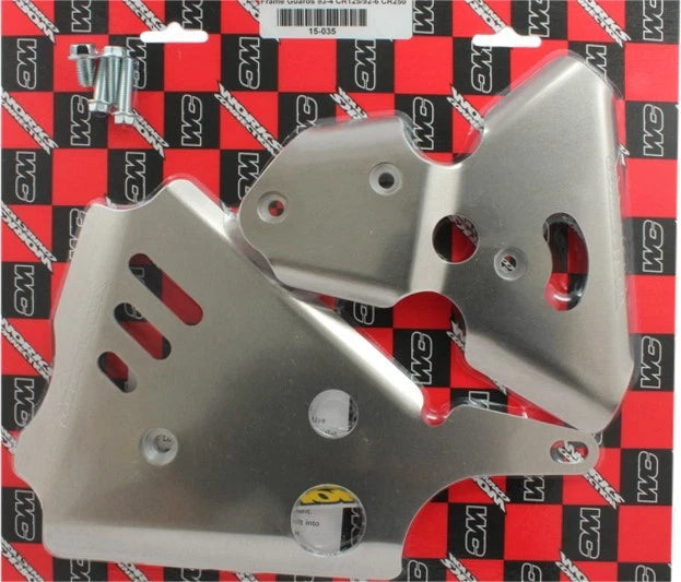 WORKS Frame Guard Skid Plates for Honda CR125R CR250R (1992–1996)