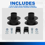 2.5" Front Lift Kit Leveling Spacer + Shock Extensions for F250 F350 SD (2005–2023)