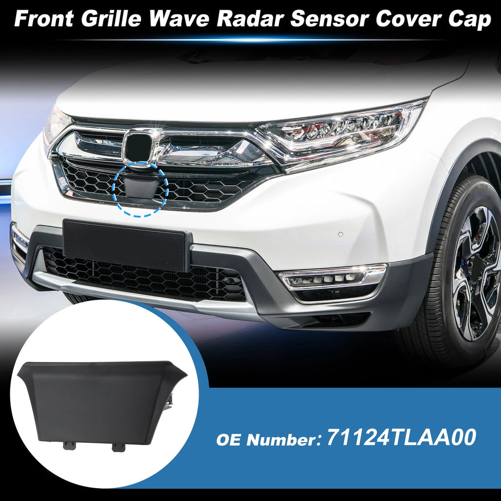 Front Grille Wave Radar Sensor Cover Cap for Honda CR-V (2017–2019) No.71124TLAA00