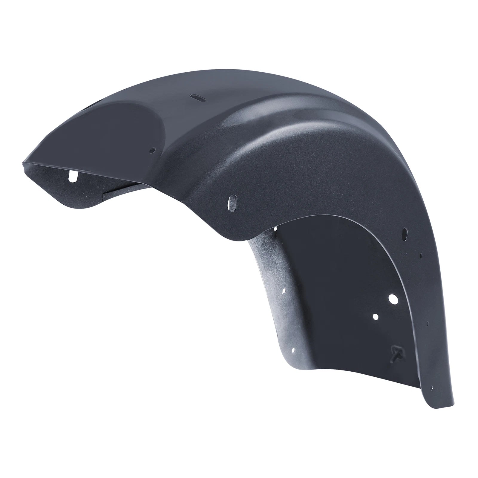 Rear Fender for Harley Street Glide (2009–Present) Charred Steel & Lightning Silver