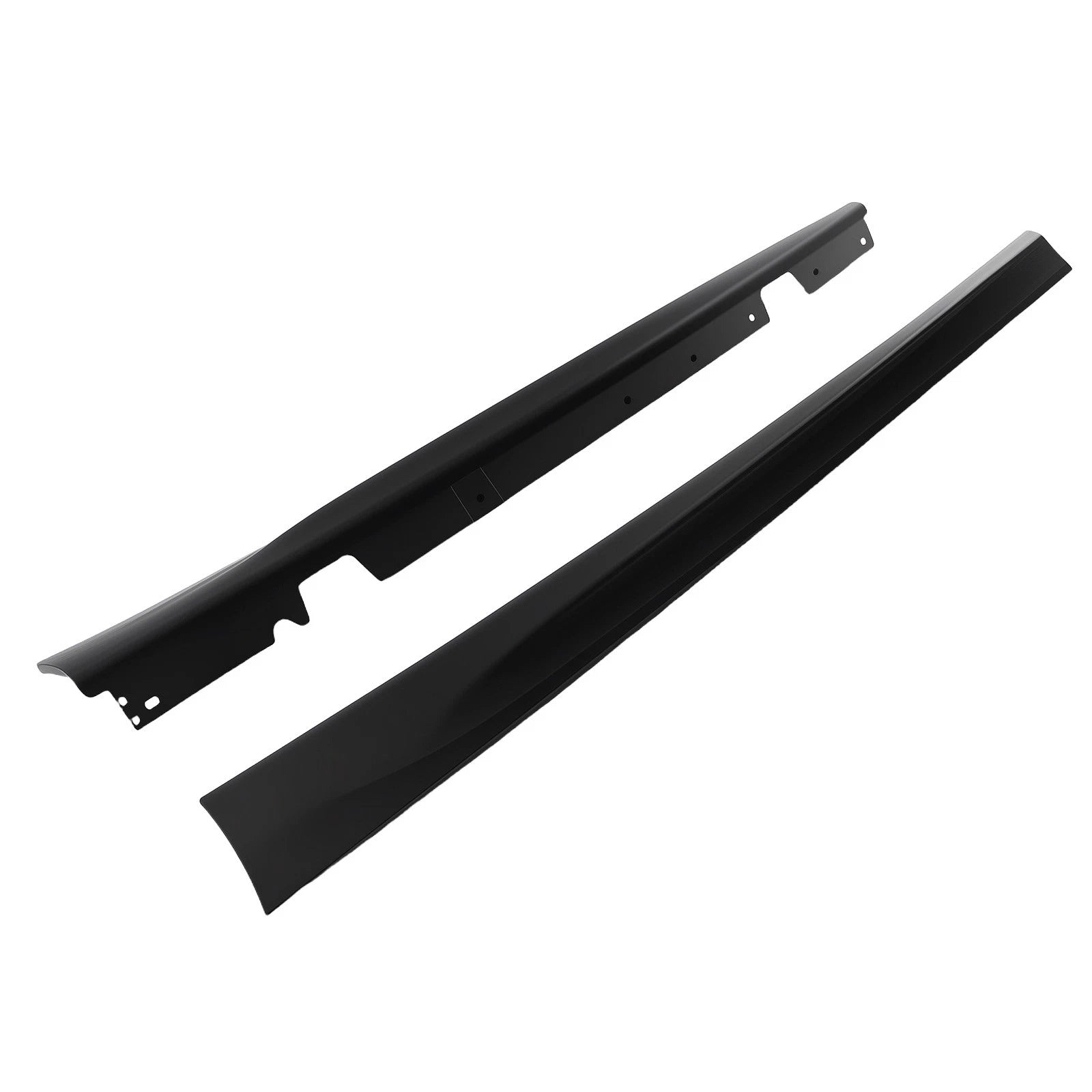 Side Skirt Extension Panel for BMW 3-Series E90 E91 (2006–2011) Black
