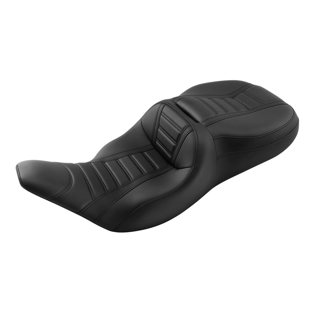 Driver Passenger Seat for Harley Electra Glide FLHT (1997–2007) Black