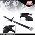 Rear Driveshaft Prop Shaft Assembly for Audi A4 Quattro (2002–2008)