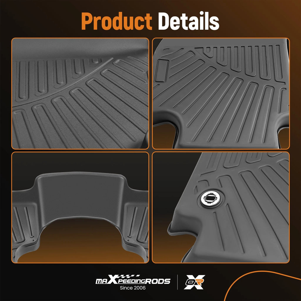 All Weather Floor Mats for Toyota RAV4 Hybrid (2019–2024)