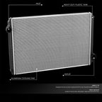 2-Row Aluminum Core Cooling Radiator for International 2554/7600/9200i (1994–2007)