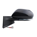 Textured Driver Side Power Door Mirror Replacement w/o Blind Spot for Ford