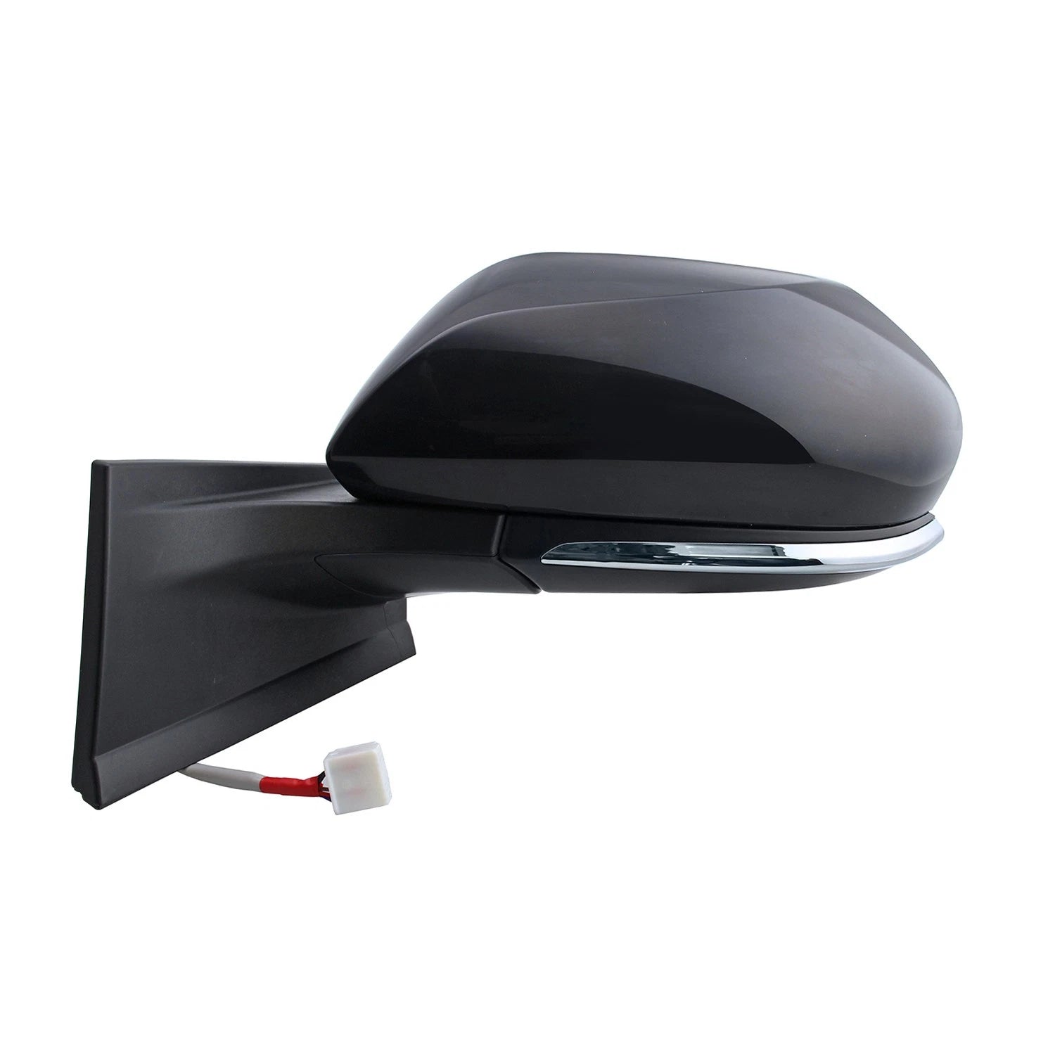 Textured Driver Side Power Door Mirror Replacement w/o Blind Spot for Ford