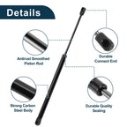 Rear Window Glass Lift Supports Struts for GMC C1500/C2500/K1500/K2500 (1992–1999)
