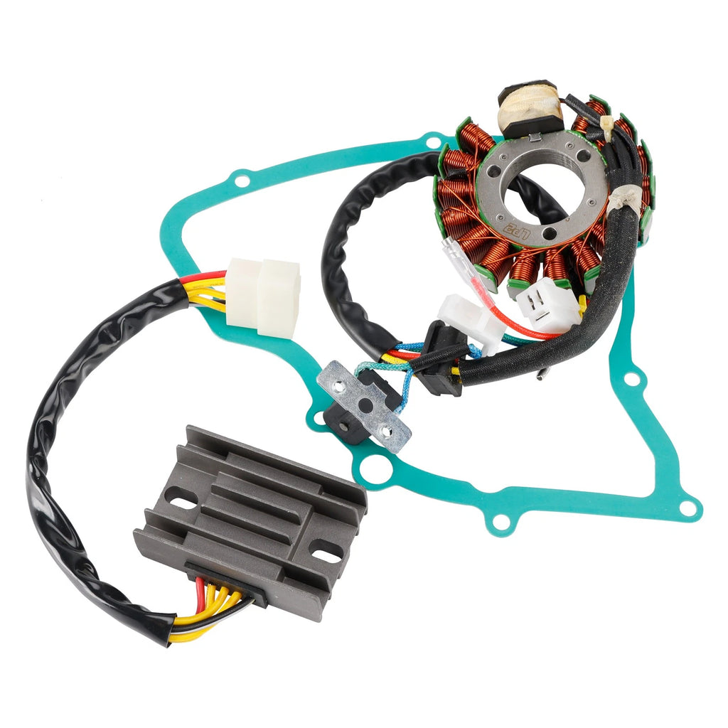Stator Generator Regulator Rectifier Gasket for Suzuki QuadRunner LTF160 (1989–1992)