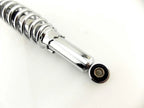 280mm JBS Chrome Lowering Shock Absorbers for Yamaha XV250 Virago (88-07)