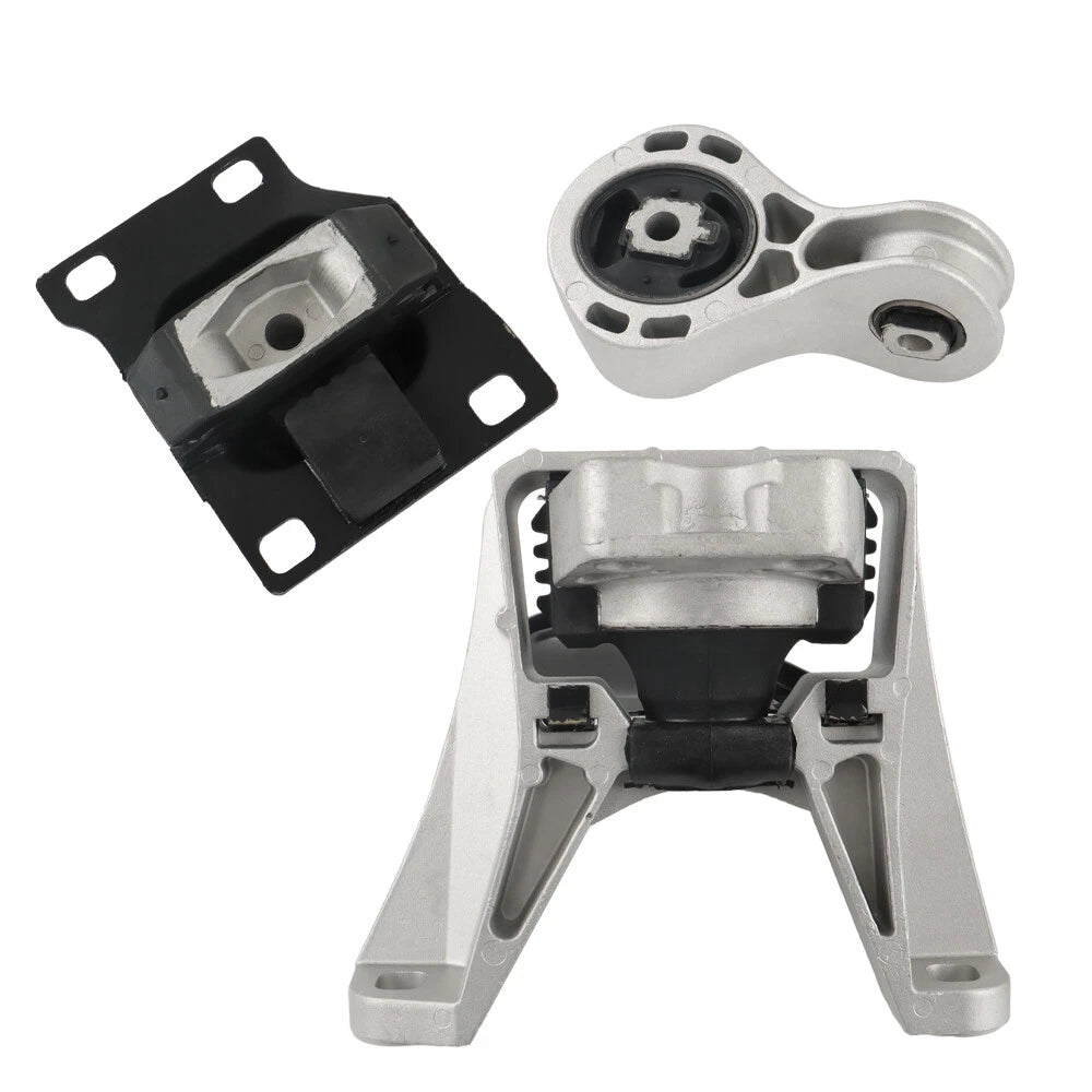 3X Motor & Trans Mount Set for Ford Focus (2008–2011)