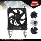 Radiator Cooling Fan Assembly with Shroud for Chevrolet Aveo5 (2009–2011)