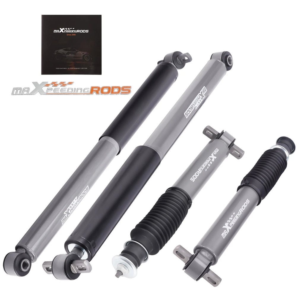 Lowering Shocks 2-5" Front 2-4" Rear for Chevrolet GMC C1500 C2500 C3500 (1988–2000)