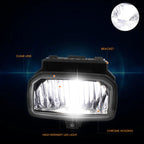 Clear Lens LED Fog Lights for International Harvester LT625 (2018–2022)